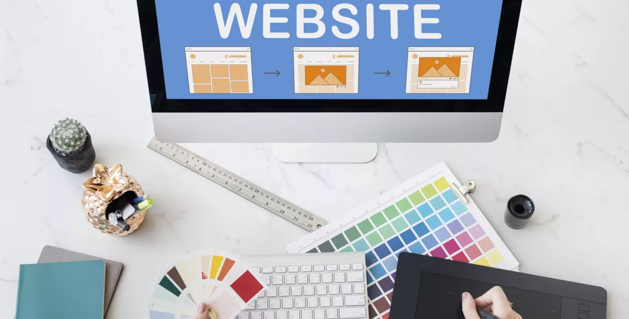 Web Template Website Design Concept